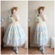 Miss Point Point Garden Embroidered 6-Tier Skirt(Reservation/3 Colours/Full Payment Without Shipping)